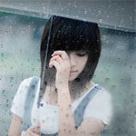 雨色中的心事涟漪