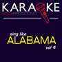 Karaoke in the Style of Alabama, Vol. 4