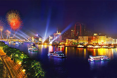 珠江夜游
